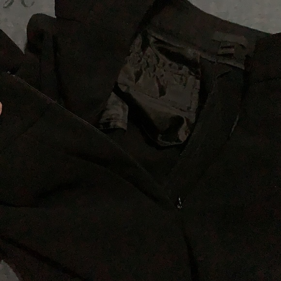 J CREW HIGH WAIST PLEATED BLACK PANT SIZE 8 - Picture 6 of 14